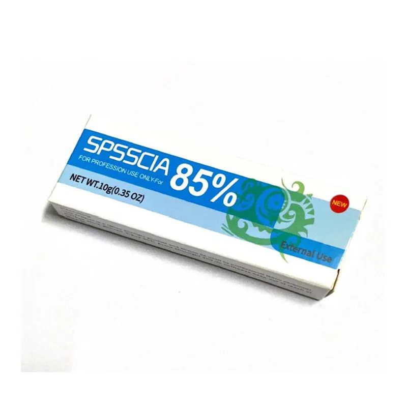 New Arrival 85% BLUE SPSSCIA Tattoo Cream Before Permanent Makeup Piercing Eyebrow Lips Body Skin images - 3