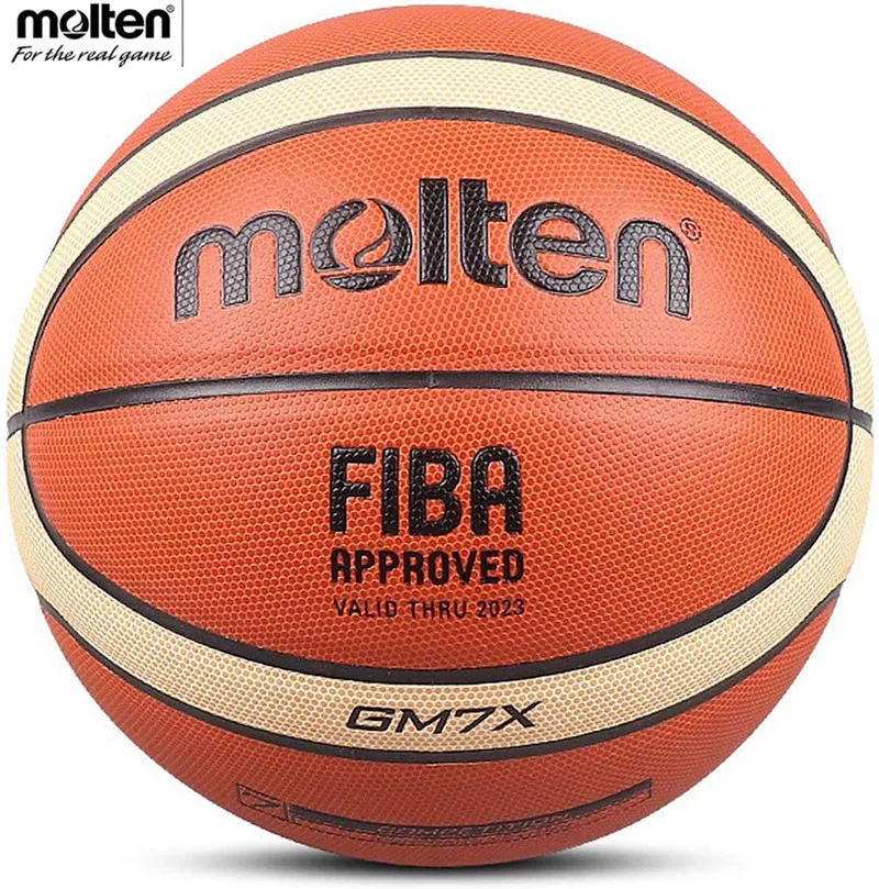 Molten GM7X7# Basketball Official Certification Competition Basketball Standard Ball Men's Women's Training Ball Team Basketball