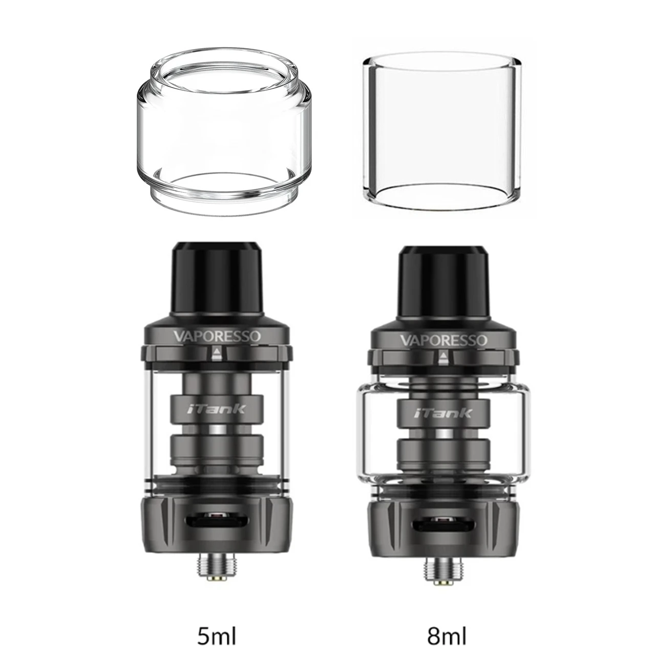 

Запасная пузырьковая стеклянная трубка 5 мл/8 мл для атомайзера Vaporesso Itank Pod TARGET 80/100/200, аксессуары для вейпа