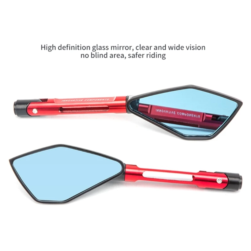 Q39F 2 шт./пара зеркало заднего вида для мотоцикла скутера зеркала мотокросса