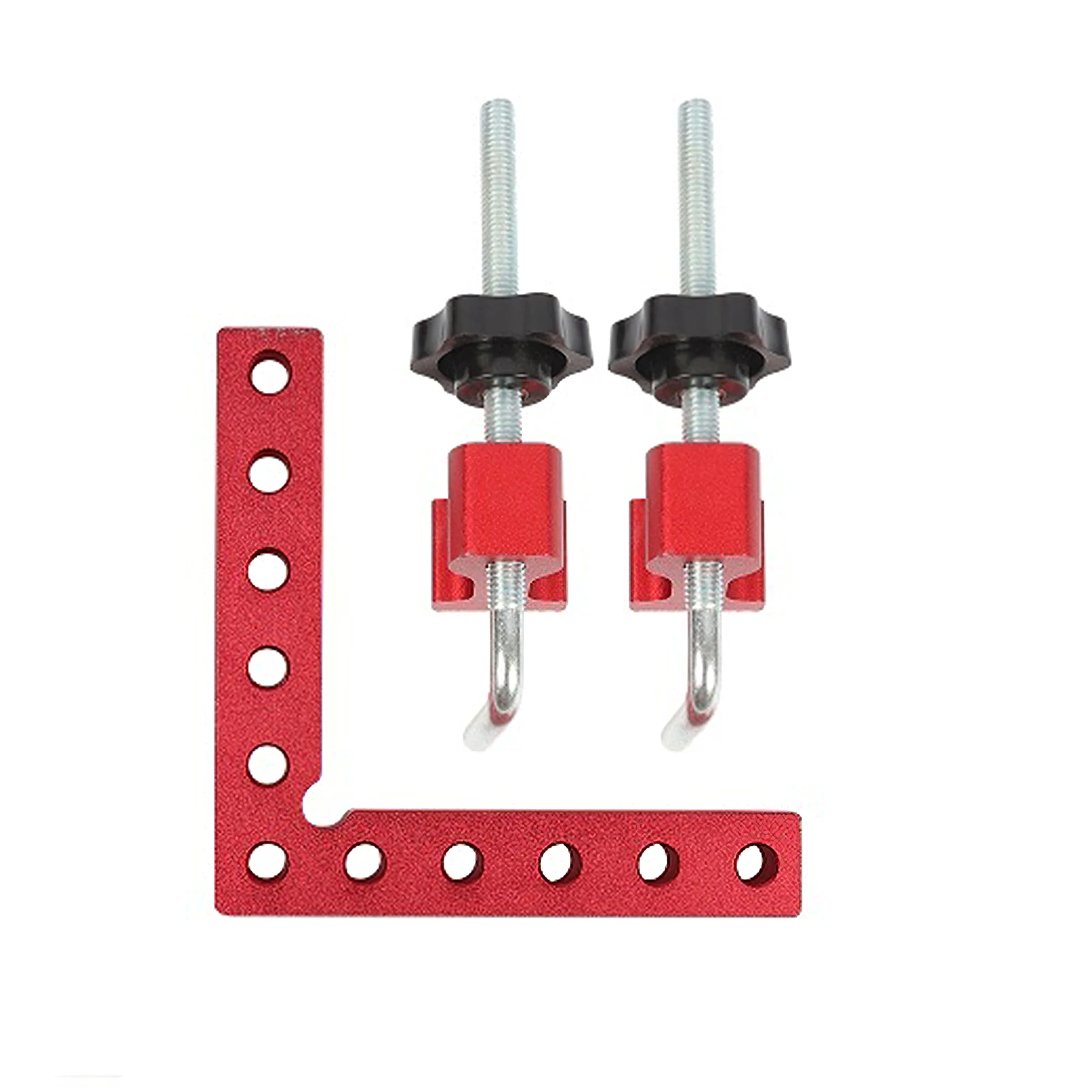 

3Pcs Clamp Set Woodworking Corner Clamps 100-140mm 90 Degree Corner Clamp Holder Woodworking Positioning Plates Fixing Tool