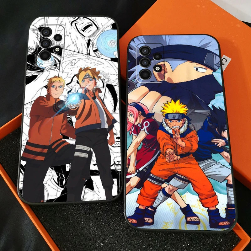 

NARUTO Anime Phone Case For Samsung Galaxy S20 S20 FE S20 Lite S20 Ulitra S21 S21 FE S21 Plus S21 Ultra Liquid Silicon Carcasa