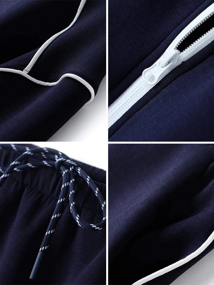 Miuco Space Cotton Повседневная верхняя одежда на молнии с воротником-стойкой