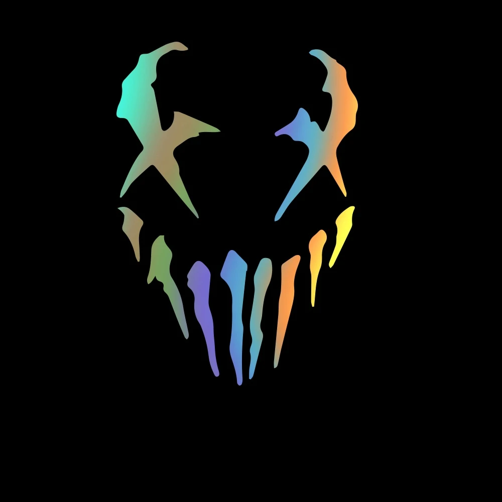 

Garra marcas etiqueta do carro à prova dwaterproof água fantasma decalque motocicleta risca listra decoração para Oem PVC 13cm