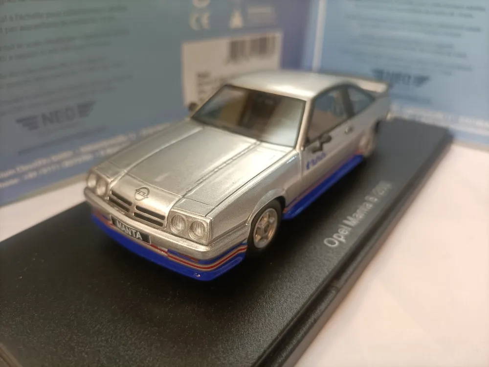 

Neo 1 43 Opel Manta B I200 Silver simulation Coupe model