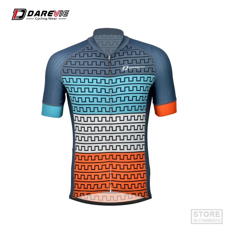 

DAREVIE Cycling Jersey Summer Man Slim Fit Breathable MTB Road High Quality Quick Dry Pro Team Clothing