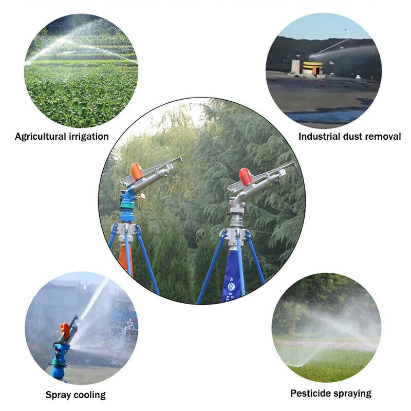 

1inch 360Adjustable Irrigation Spray Device Sprinkler Large Area Watering Tool1inch 360Adjustable Irrigation Spray Device Sprink