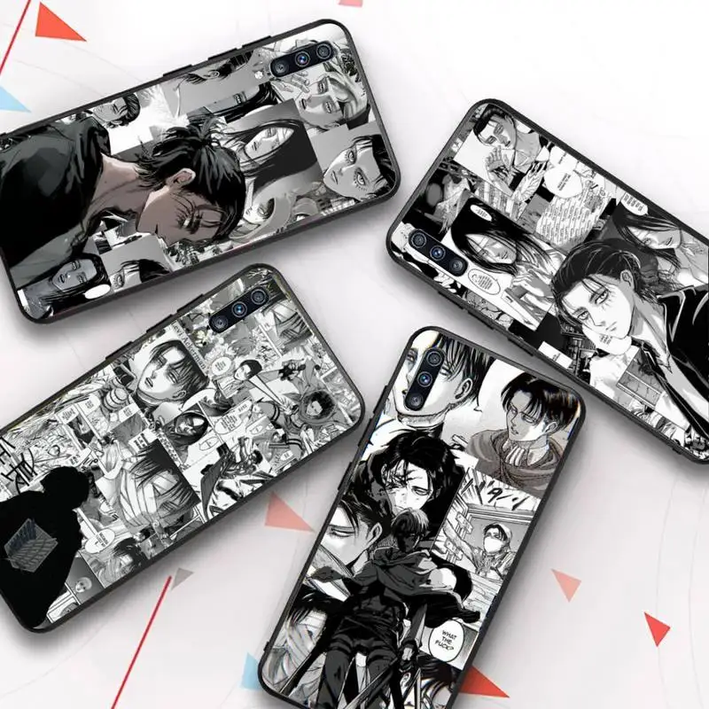 

Japan Anime A-Attack On T-Titan Phone Case for Samsung A51 01 50 71 21S 70 31 40 30 10 20 S E 11 91 A7 A8 2018