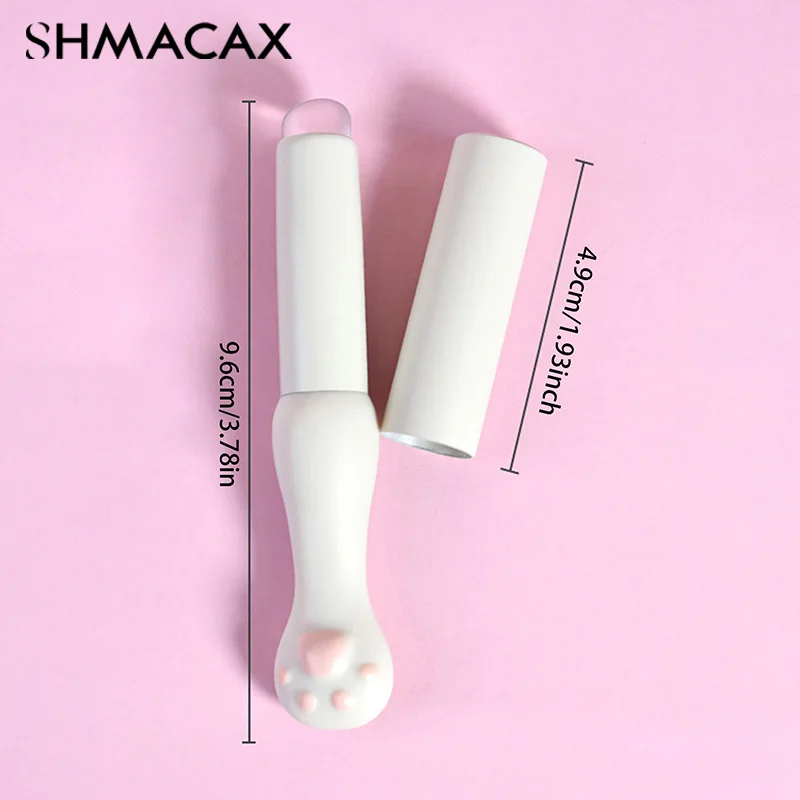 Силиконовая кисть для губ с крышкой Угловые кисти консилера Бальзам Блеск