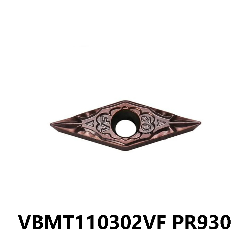 VBMT331VF Оригинал VBMT 160404 ВФ 35 ° Клинок VF PR930 Твердосплавные вставки Токарные фрезы по