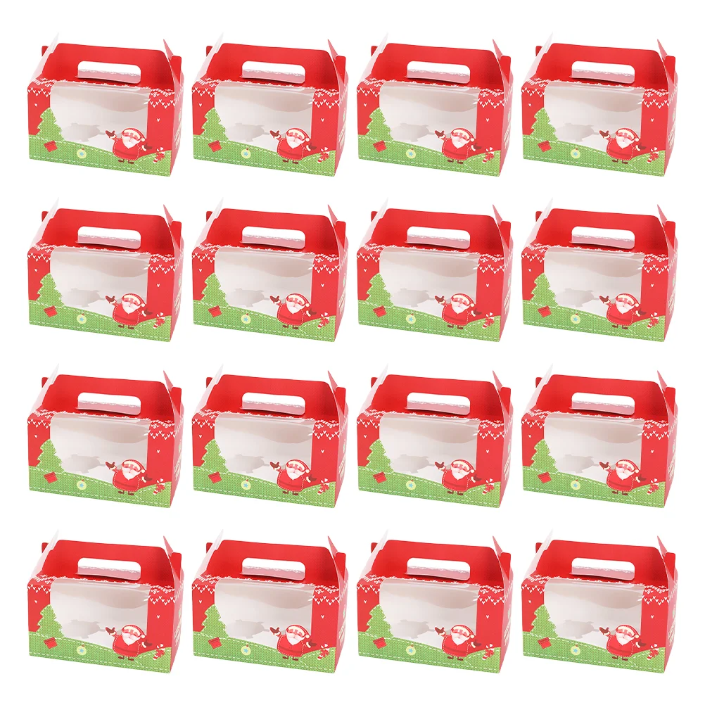 

Gift Treat Gable Boxes Christmas Cookie Boxes Christmas Party Favor Holiday Cookie Boxes Holiday Bakery Boxes