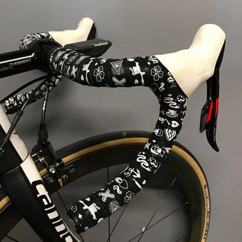 

Bicycle Handlebar Tape Luminous For Cycling Handle Bar Belt Straps PU Non-slip Racing Road Bike Tapes Riding Accessories