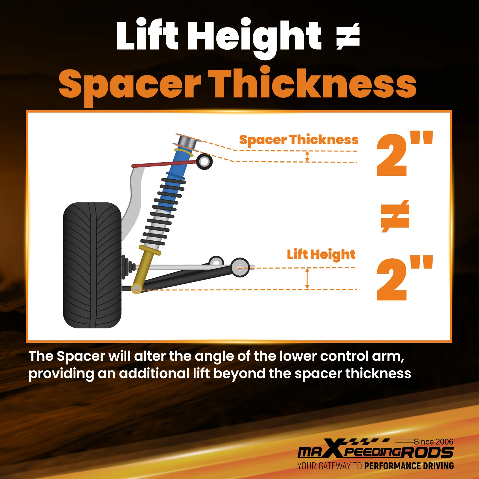 2-дюймовый передний задний подъемный комплект прокладок для Jeep Compass Patriot MK 2007-2017
