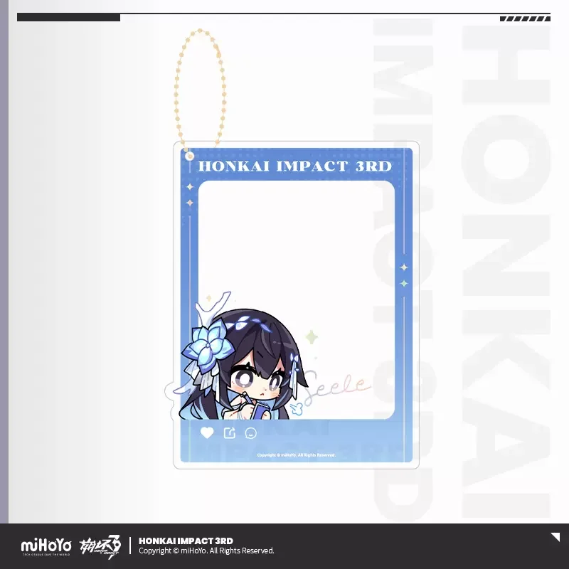 Оригинальная аутентичная Акриловая Карта Sunsyea Honkai Impact 3rd Merch miHoYo Kiana Mei Bronya Seele