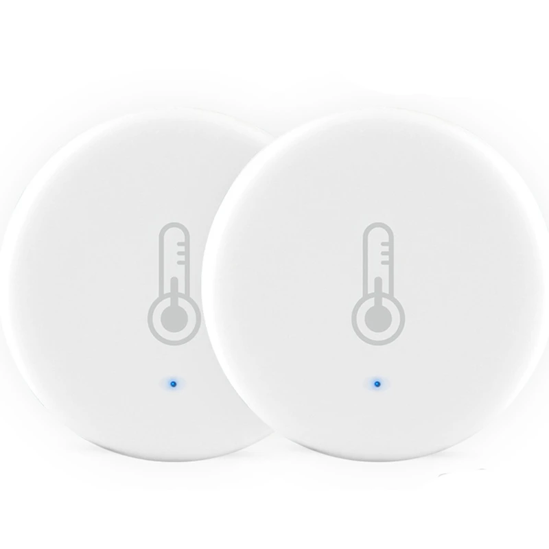 

Смарт-датчик температуры и влажности Tuya Smart Zigbee 3,0, работающий от батарейки, с приложением Tuya Smart Life и Alexa