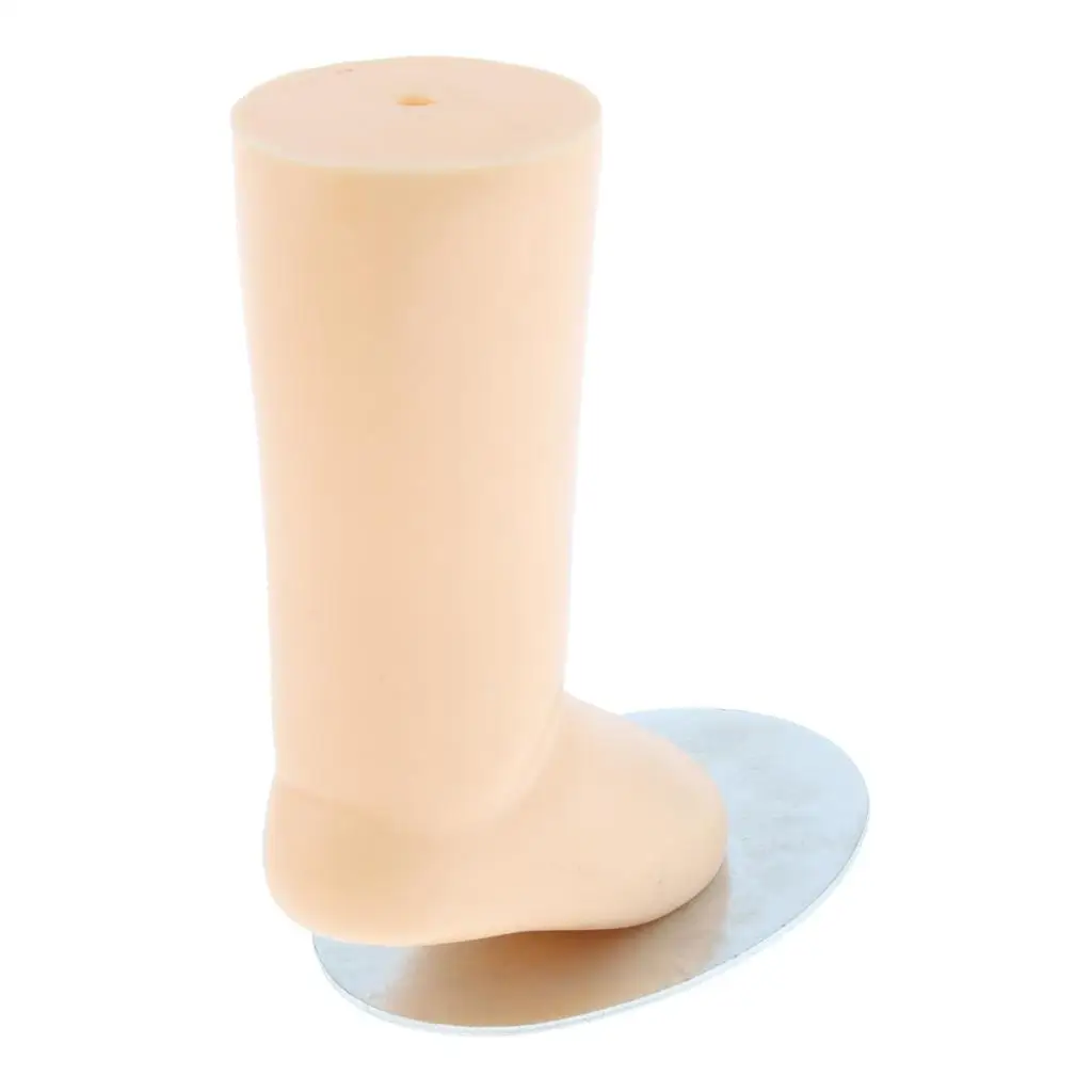 

/ Unisex Foot Sock Sox Shop Display - Short Stocking Model - 9cm, Skin Color