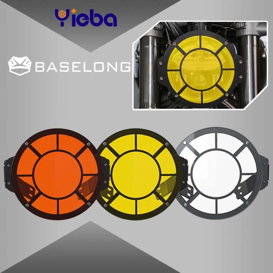 Для CFMOTO CLC450 Bobber 450 CL-C 2023 2024 2025 защитная накладка для передней фары гриля CLC 2026 250CLC