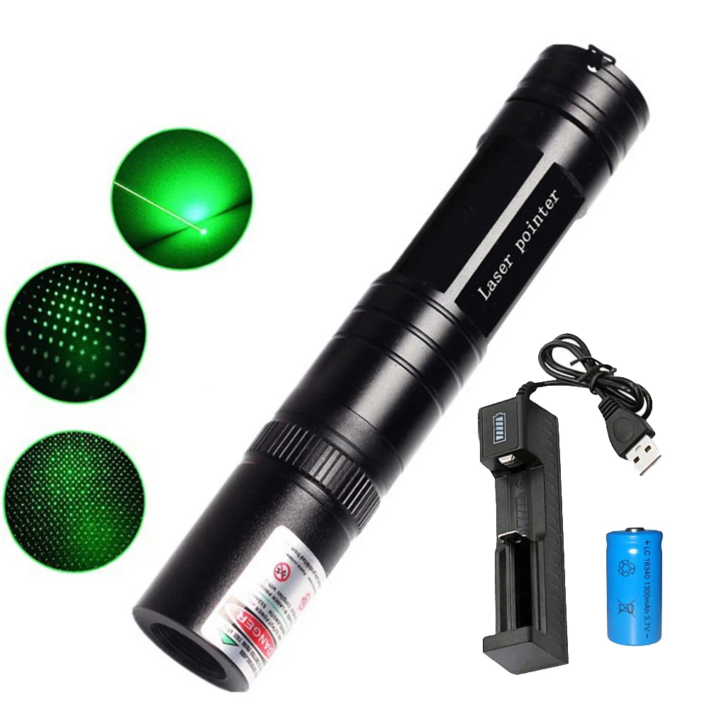 

Portable Mini Green Laser High Power Laser Pen Outdoor Hunting Lase Sight 850 Laser Indicator Ultra Far Radiation Distance 8000M