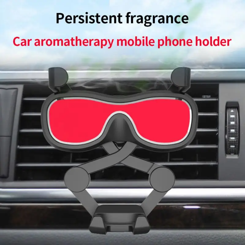 

1pc Car Mobile Phone Holder Car Aromatherapy Gravity Car Air Vent Universal Phone Holder Multifunctional Air Outlet Mounts