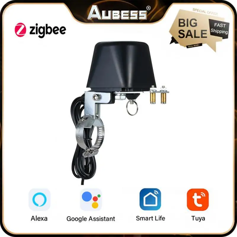 

Tuya Smart Water Valve Zigbee Gas Valve Timer Garden Smart Faucet Controller Support Alexa Google Assistant Smartlife
