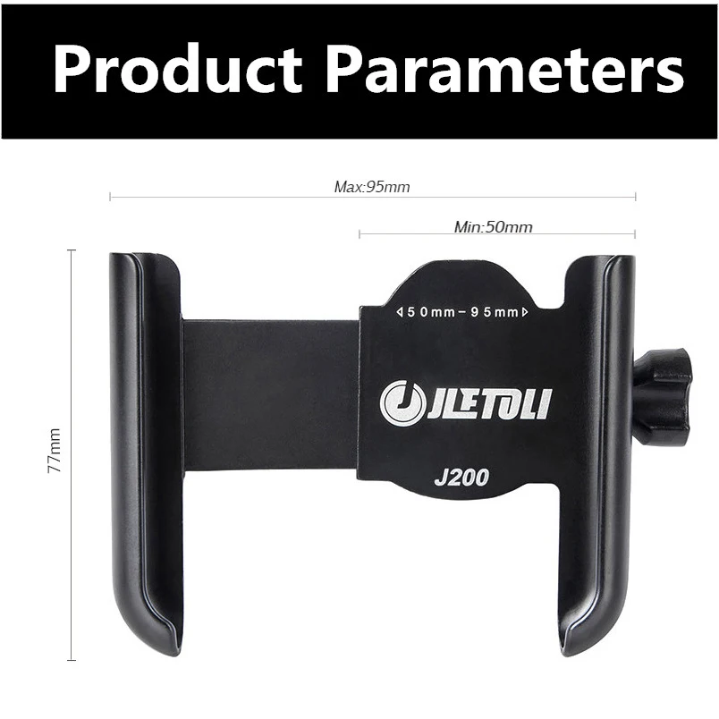 jletoli aluminum alloy bike phone holder 360 degree rotation bicycle phone holder non slip cycling phone stand mtb accessories free global shipping