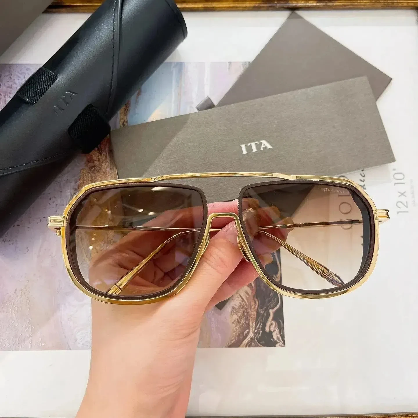 Аутентичные ADITA INTRACRAFT DTS165 классические модные UV400 мужские и женские