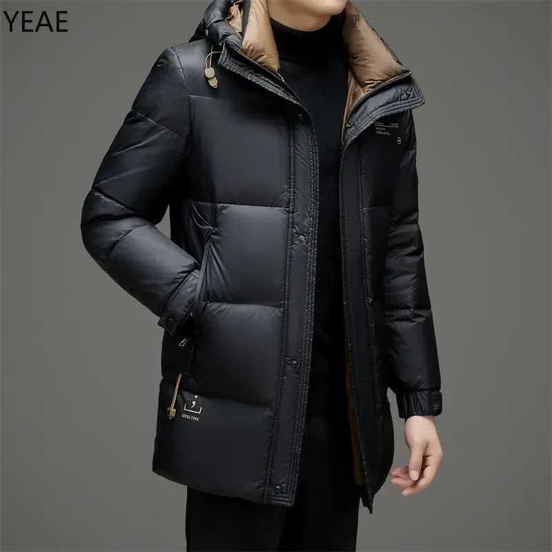 COZOK Сверхлегкий пуховик Мужская Дизайнерская одежда мужская стеганая куртка с