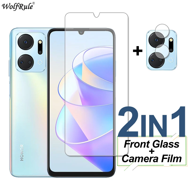 

Glass For Honor X7a Screen Protector Protective Tempered Glass Phone Camera Lens Film Honor X7a X8a 90 Lite X5 X6 X6S X8 70 Lite