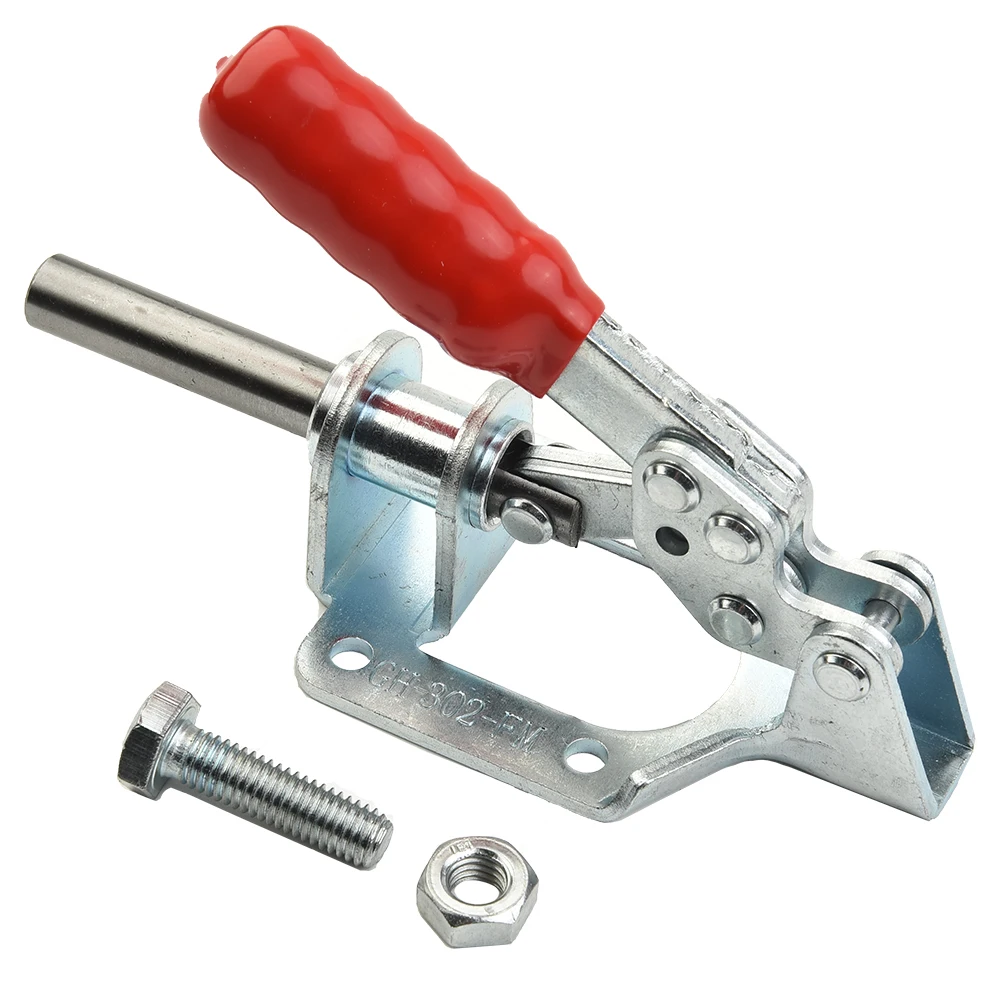 

Release Toggle Clamps Toggle Push Pull Type Hand 300lbs/136 Kg GH-302FM