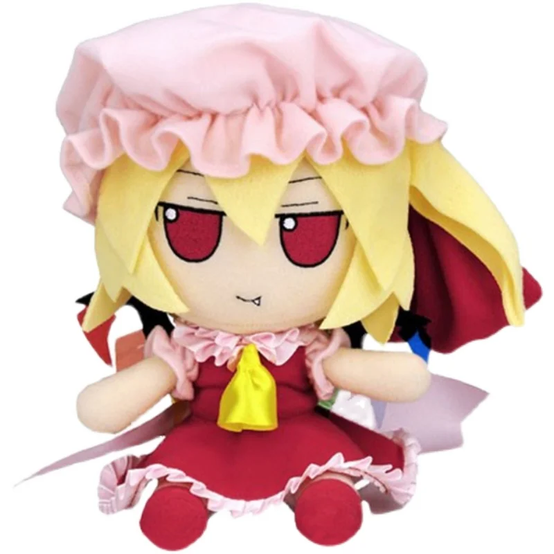 

Японское аниме проект TouHou, косплей, Fumo, плюшевая игрушка, фландрин, алый, мягкая кукла, украшение, высокое качество, подарки 20 см