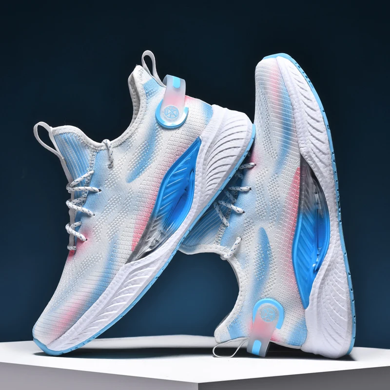 Men Running Shoes Comfortable Highly Elastic and Cushioned Sneakers Men's Shoes Casual Jogging Sneakers Outdoor Footwear 39-45