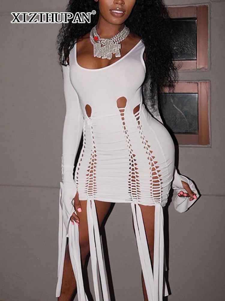 

XIZIHUPAN однотонные комплекты из двух предметов для женщин с длинным рукавом Короткие обертывания с вырезами без рукавов с высокой талией платье тонкий женский комплект