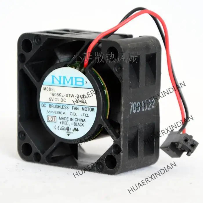 Новый 4020 1608KL-01W-B40 5V 0.34A 2 комплект охлаждающих вентиляторов