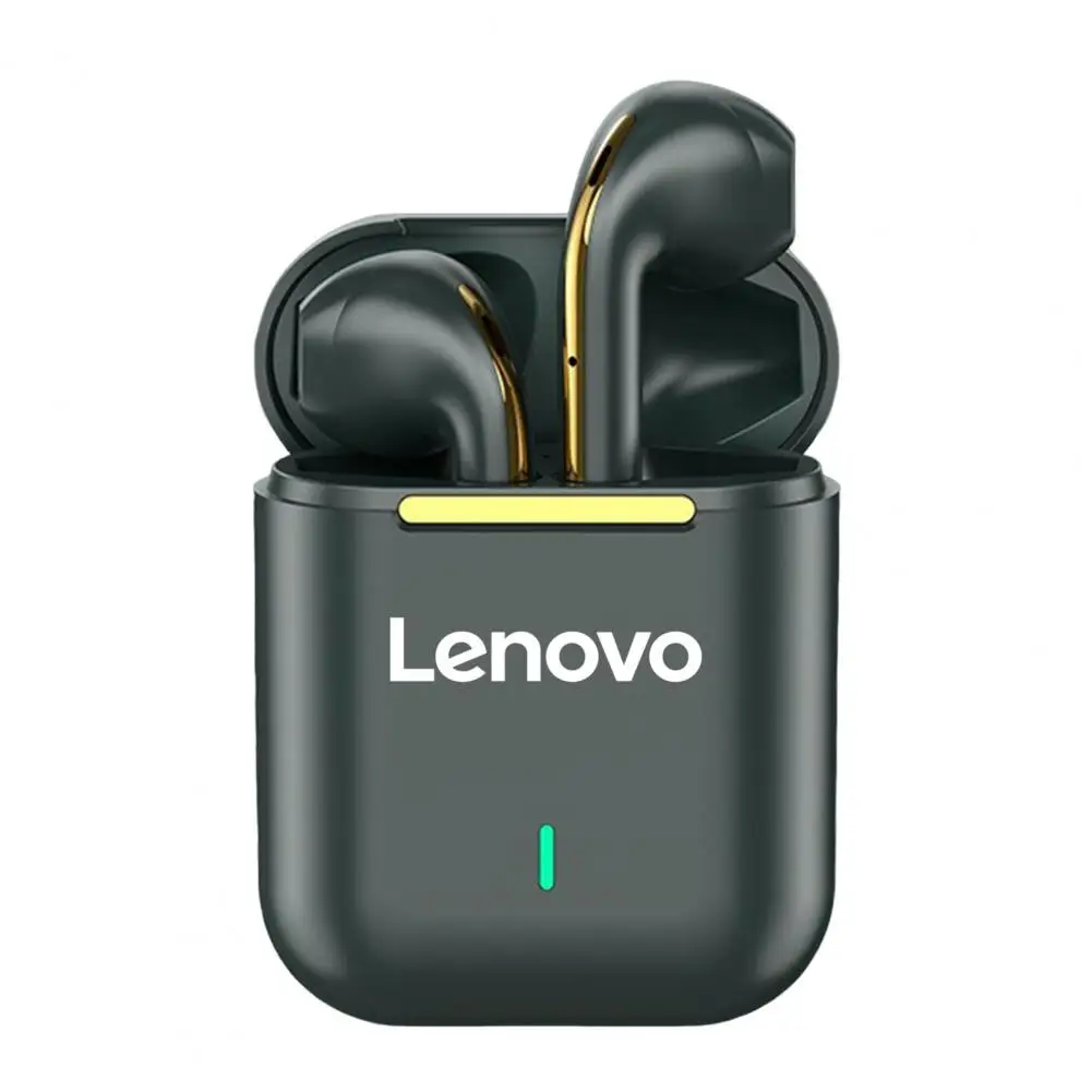 

Беспроводные наушники Lenovo с эффектом объемного звучания, наушники с микрофоном, Bluetooth-совместимая гарнитура с басами 5,0 дюйма