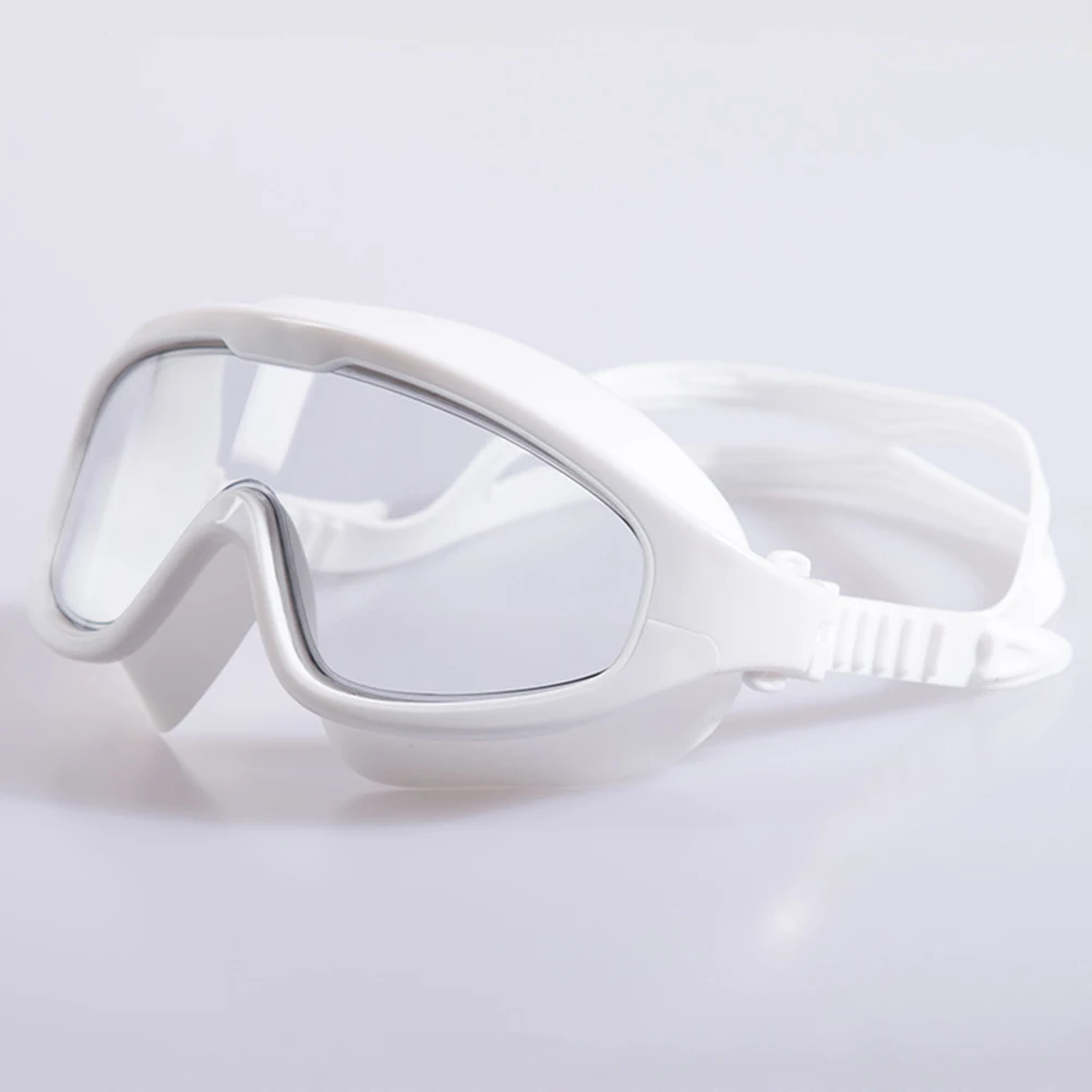 Waterproof Large Frame Swimming Goggle Anti-Fog HD UV Sun Protection Swim Glasses Unisex Radiation Protection Eyeware Accessory