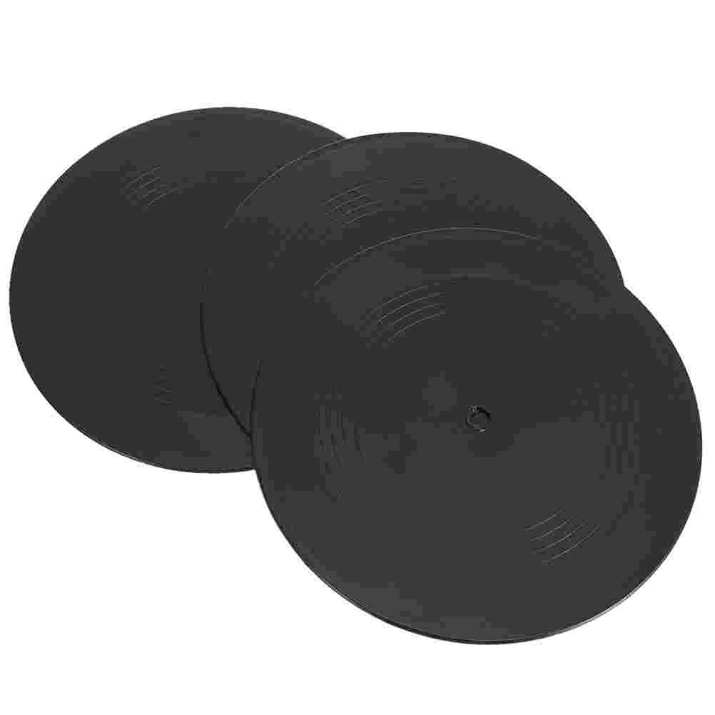 3 шт. декоративные виниловые круглые пластиковые наклейки в стиле ретро