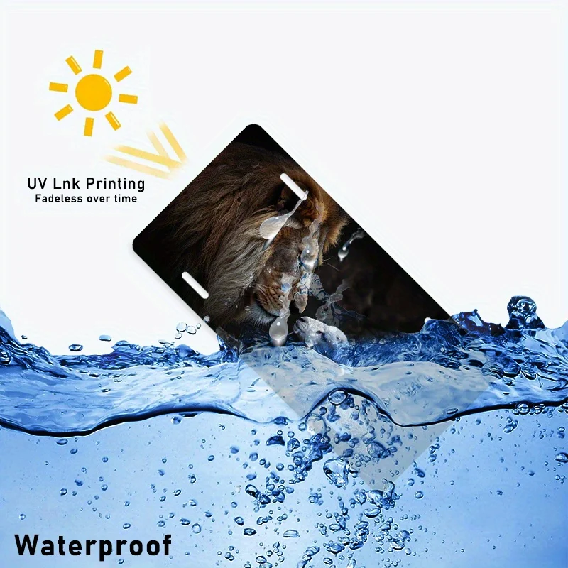 Пластина из льва и ягненка-водонепроницаемая устойчивая к УФ-излучению не