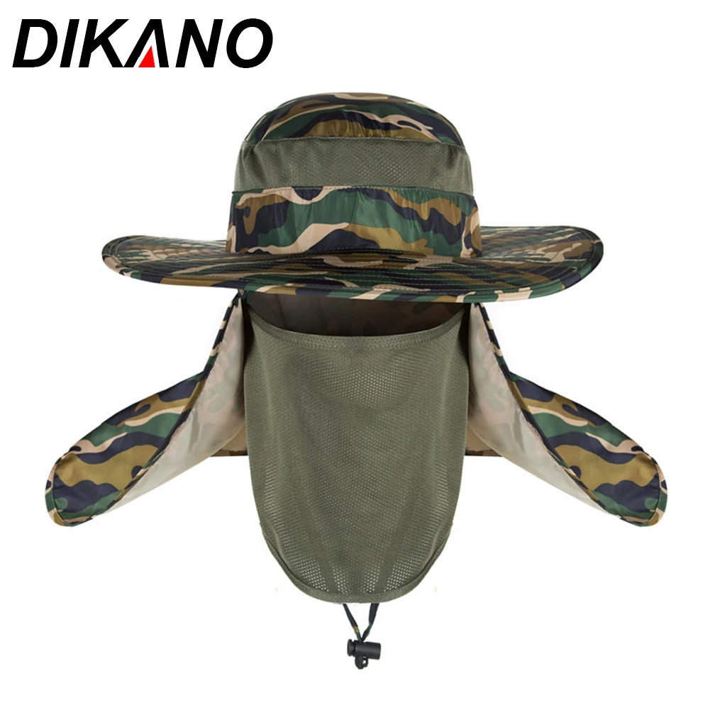 

Летний Дневной светильник, головной убор для охоты и рыбалки для мужчин и женщин, головной убор с козырьком для походов и кемпинга, съемная рыболовная шляпа