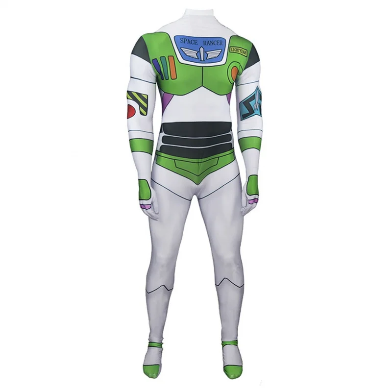 

Adult Toy cosplay Story Buzz Lightyear Cosplay Costumes Zentai Jumpsuit One Piece Halloween Carnival Bodysuit