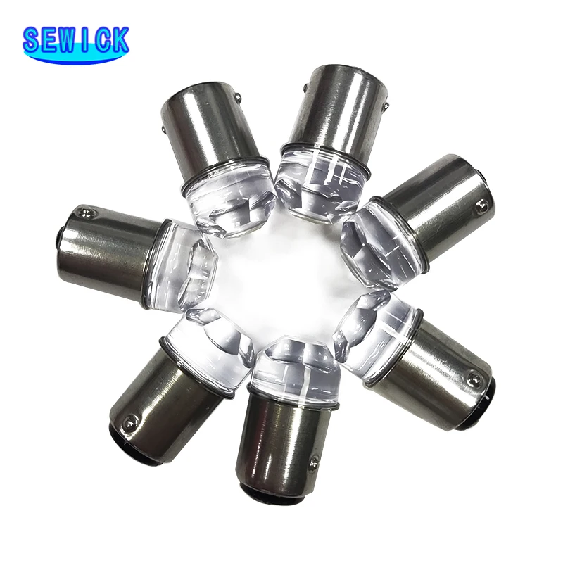 100 шт. P21W P21 1156 1157 BA15S BAY15D 9 светодиодов 3030 SMD Автомобильная сигнальная лампа R5W R10W