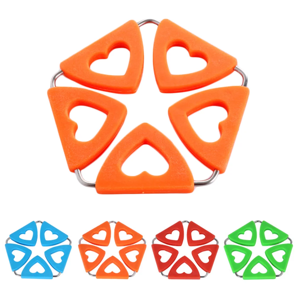 

Silicone Pot Mats Kitchen Holder Trivets Holders Pan Drink Trivet Tool Multifuntion Non Hot Bowl Mat Insulation Collapsible