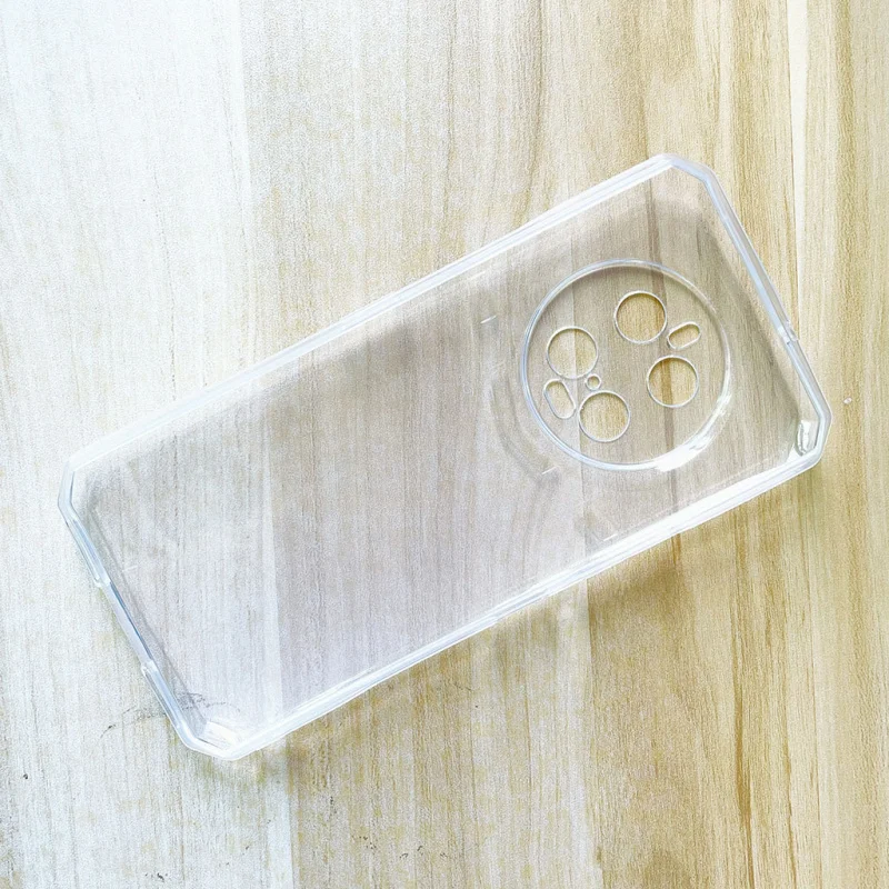 Для Doogee DK10 чехол для телефона с высокой прозрачностью черный мягкий из ТПУ и