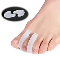 silicone toes separator bunion bone ectropion adjuster toes outer appliance foot care tools hallux valgus corrector