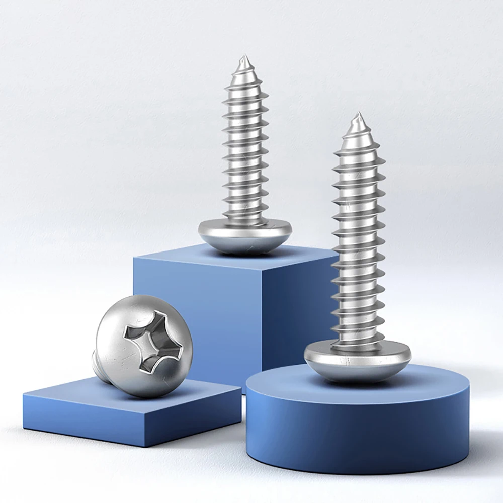 

M4/M5/M6 Phillips Pan Head Sheet Metal Self Tapping Screws - A4 316 Stainless Steel