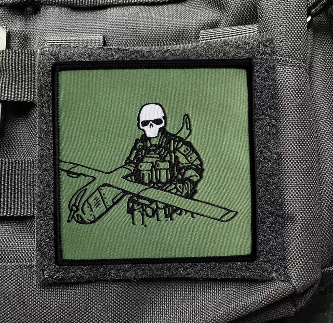 Тактическая нашивка Orlan значок для морального духа карманная на крючок и петлю