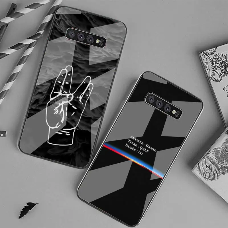 

Damso The Life Vie Phone Case Phone Case Tempered Glass For Samsung S20 Ultra S7 S8 S9 S10 Note 8 9 10 Pro Plus Cover