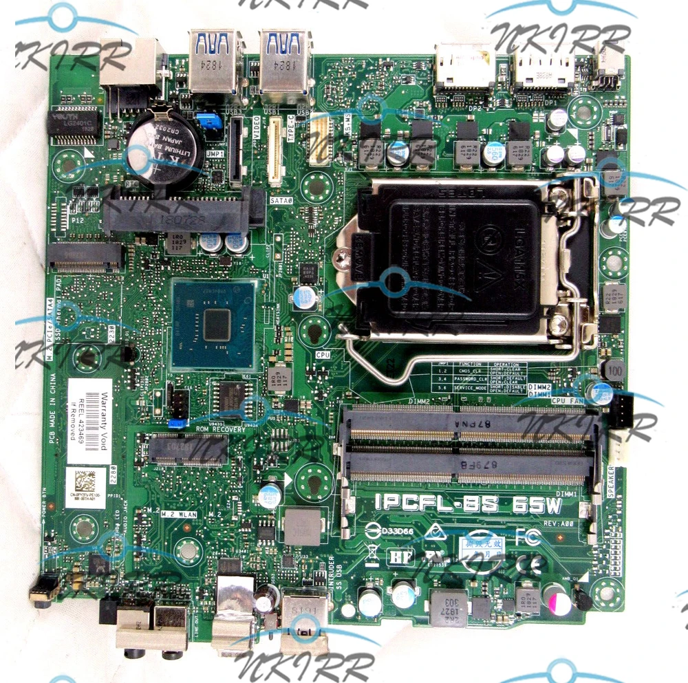 

65 Вт Ver IPCFL-BS/EK P01GV 6XMFM 0P01GV 06XMFM CN-0P01GV LGA1151 Q370 материнская плата для Dell Optiplex MICRO 5070 7070 MFF