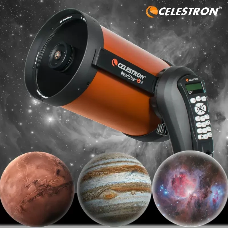 

Celestron NexStar 8SE Computerized Astronomical Telescope For Beginners and Advanced Users - Fully-Automated GoTo Mount #11069