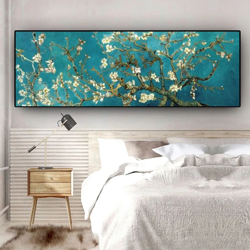 

Алмазная мозаика 5d в виде цветка миндаля, большого размера