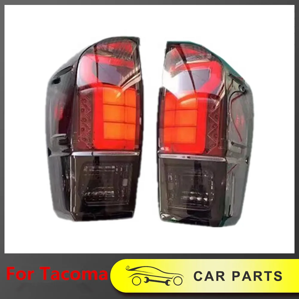 

Vehicle Exterior LED Rear Lights For Toyota Tacoma 2016 2017 2018 2019 2020 2021 Led Tail Lamp Turn Signal Brake Day Light